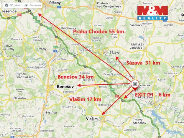 Prodej rodinného domu, Kácov, 196 m2