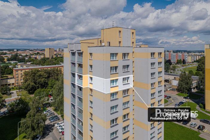 Prodej bytu 3+1, Ostrava - Poruba, Francouzská, 65 m2