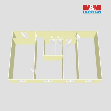 Prodej bytu 3+1, České Budějovice - České Budějovice 2, V. Volfa, 67 m2