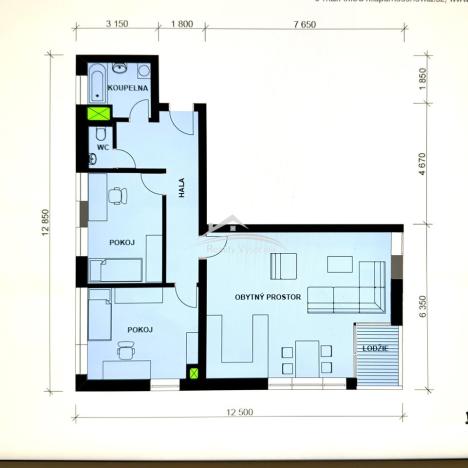 Prodej bytu 3+kk, Havlíčkův Brod, Stromovka, 91 m2