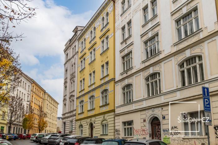 Pronájem bytu 2+kk, Praha - Žižkov, Bořivojova, 53 m2