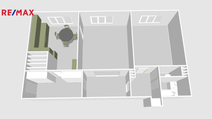 Pronájem bytu 2+1, Praha - Dejvice, Koulova, 77 m2