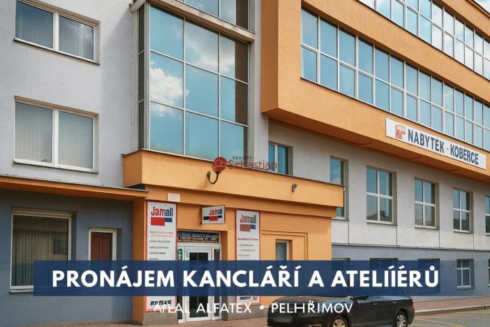 Pronájem kanceláře, Pelhřimov, Křemešnická, 400 m2