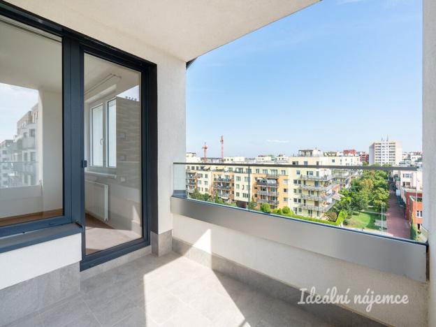 Pronájem bytu 2+kk, Praha - Hlubočepy, náměstí Olgy Scheinpflugové, 49 m2