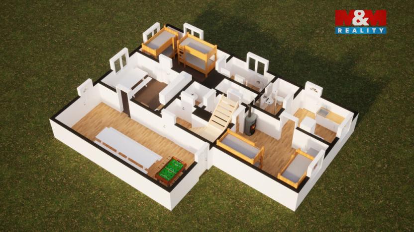 Prodej rodinného domu, Smržovka, Hlavní, 158 m2