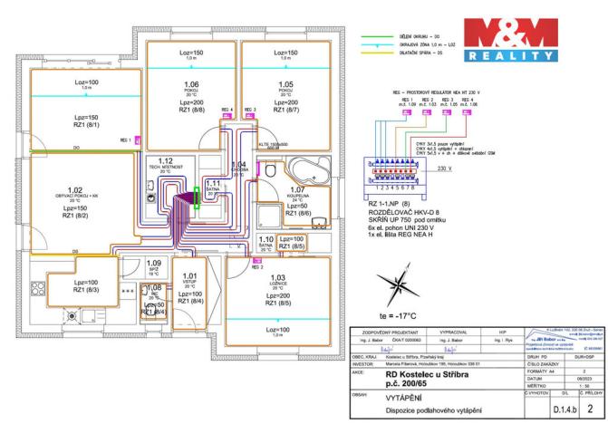 Prodej rodinného domu, Kostelec, 103 m2