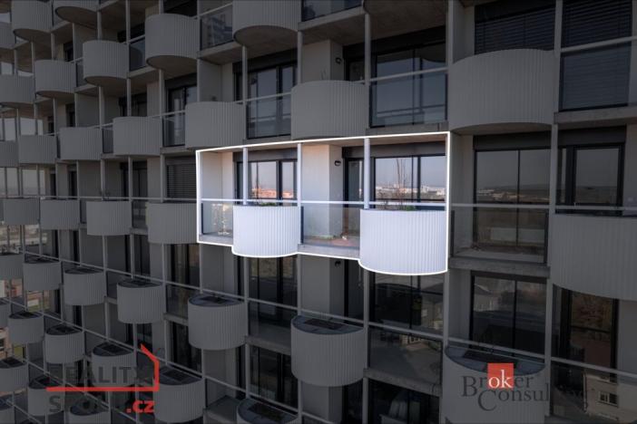 Pronájem bytu 2+kk, Plzeň, U Borského parku, 54 m2