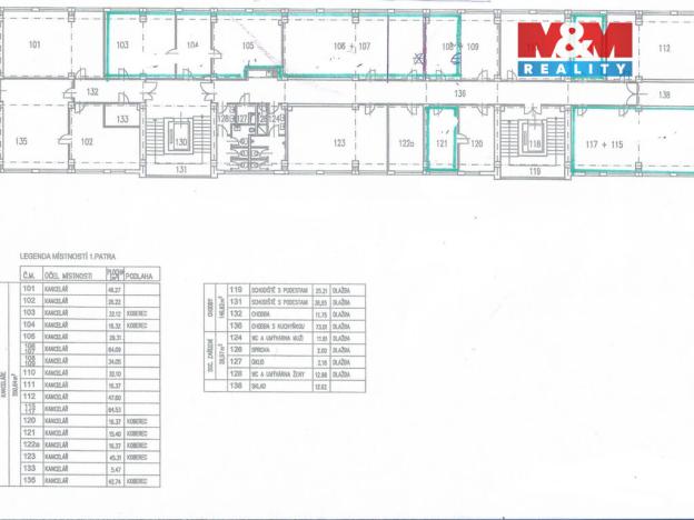 Pronájem kanceláře, Brno - Lesná, Slavíčkova, 30 m2