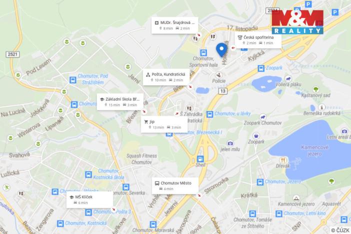 Prodej bytu 2+1, Chomutov, Holešická, 61 m2