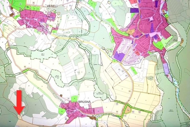 Prodej pozemku, Lomnice - Brusná, 3532 m2
