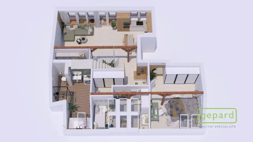 Prodej bytu 2+kk, Brandýs nad Labem-Stará Boleslav - Brandýs nad Labem, Královická, 100 m2