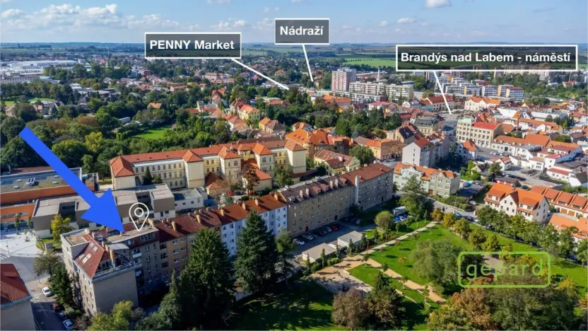 Prodej bytu 2+kk, Brandýs nad Labem-Stará Boleslav - Brandýs nad Labem, Královická, 100 m2
