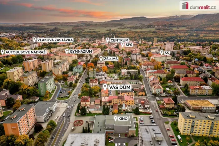 Prodej rodinného domu, Kadaň, Poštovní, 500 m2