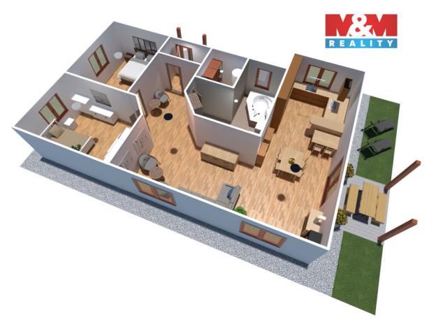 Prodej rodinného domu, Domoušice, 140 m2