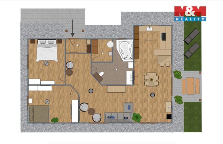 Prodej rodinného domu, Domoušice, 140 m2