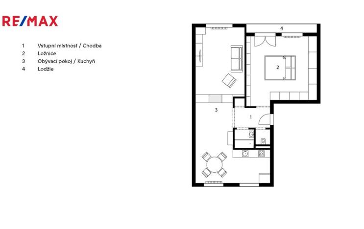 Pronájem bytu 2+kk, Praha - Záběhlice, Hlavní, 73 m2