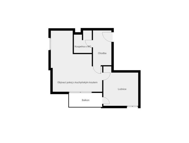 Prodej bytu 2+kk, Pardubice - Nemošice, Nemošická, 60 m2