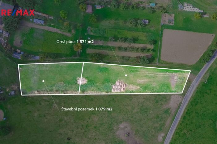 Prodej pozemku pro bydlení, Chlístov, 2650 m2