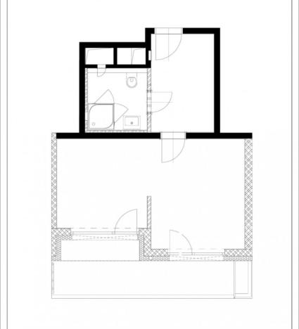 Pronájem bytu 1+kk, Praha - Jinonice, Kloudova, 34 m2