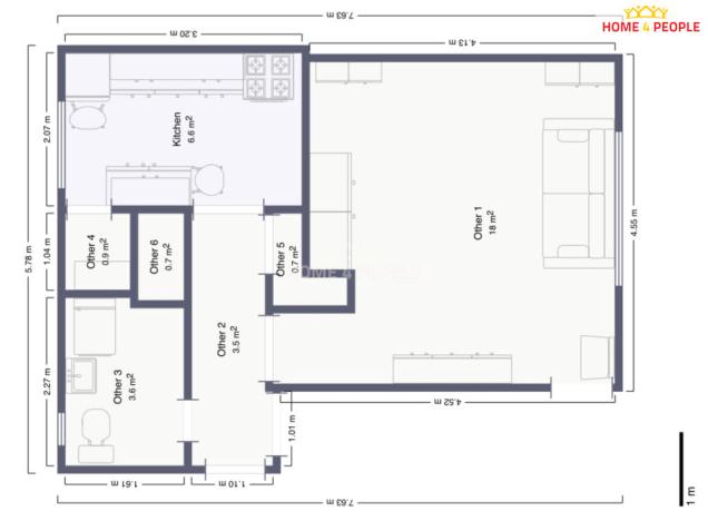 Prodej rodinného domu, Praha - Michle, Na lánech, 80 m2