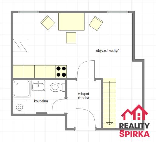 Prodej bytu 1+kk, Lanškroun - Žichlínské Předměstí, Lázeňská, 51 m2