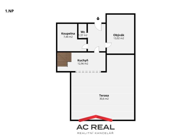 Prodej chaty, Tři Studně, 83 m2