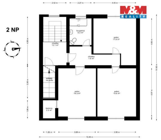 Prodej činžovního domu, Tábor, Josefa Švehly, 175 m2
