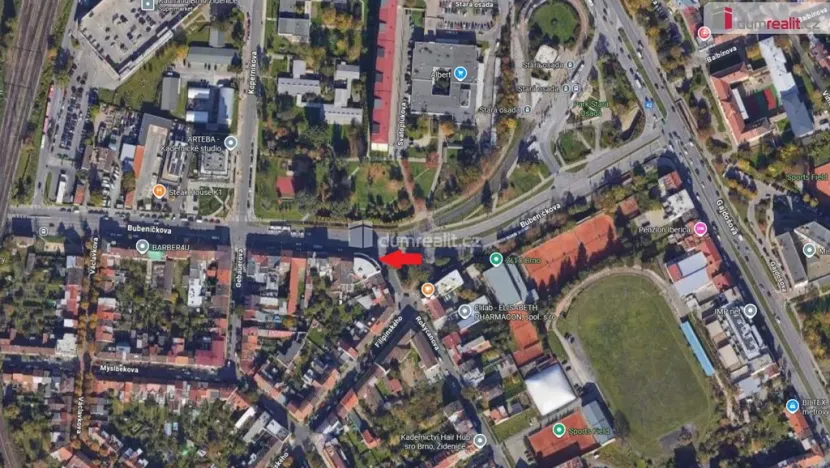 Pronájem obchodního prostoru, Brno - Židenice, Bubeníčkova, 193 m2