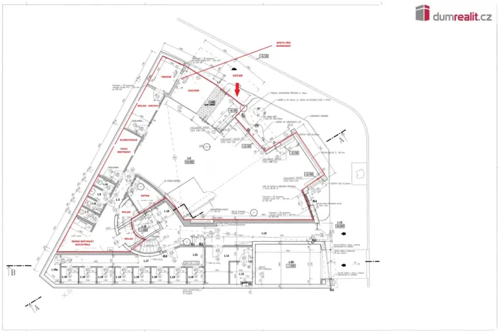 Pronájem obchodního prostoru, Brno - Židenice, Bubeníčkova, 193 m2
