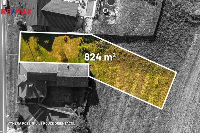 Prodej pozemku pro bydlení, Velké Meziříčí, Karlov, 824 m2