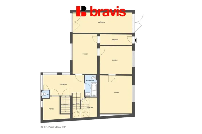Prodej rodinného domu, Podolí, 150 m2