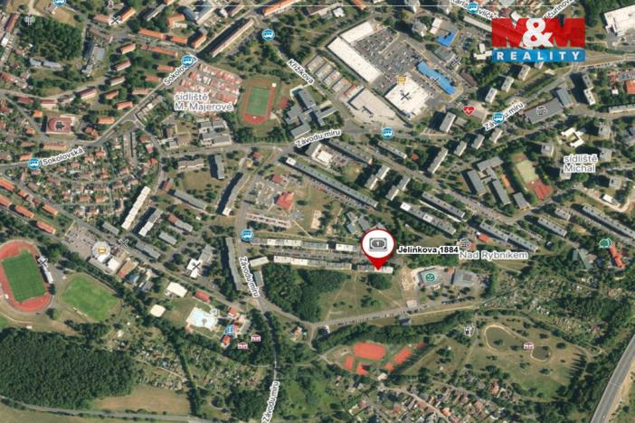 Pronájem bytu 1+1, Sokolov, Jelínkova, 38 m2