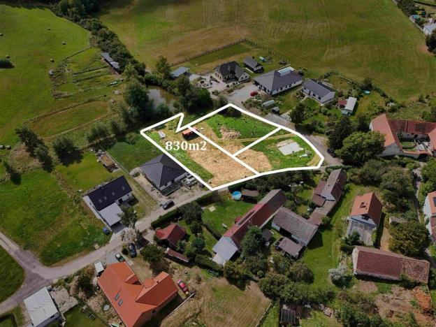 Prodej pozemku pro bydlení, Vrábče, 830 m2