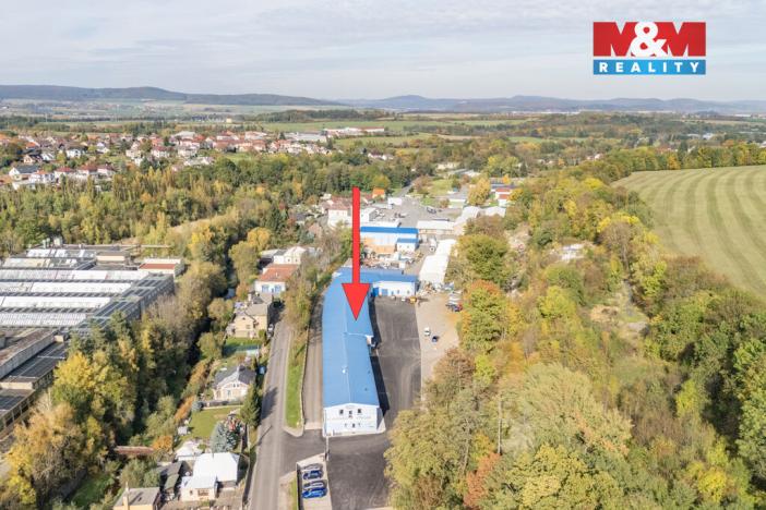 Pronájem skladu, Osek, 398 m2