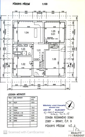 Prodej pozemku pro bydlení, Zdiby, Na Návsi, 983 m2