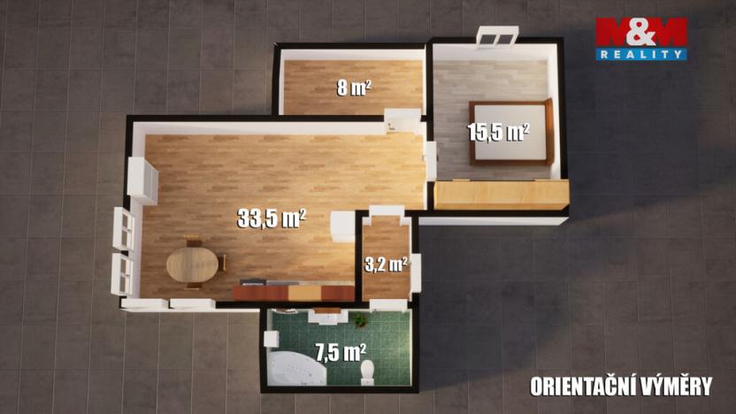 Prodej bytu 3+kk, Liberec - Liberec I-Staré Město, Škroupova, 70 m2