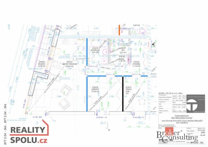 Prodej bytu 3+kk, Hradec Králové - Pražské Předměstí, Kuklenská, 74 m2