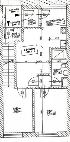 Pronájem bytu 3+kk, Praha - Břevnov, Nad motolskou nemocnicí, 54 m2