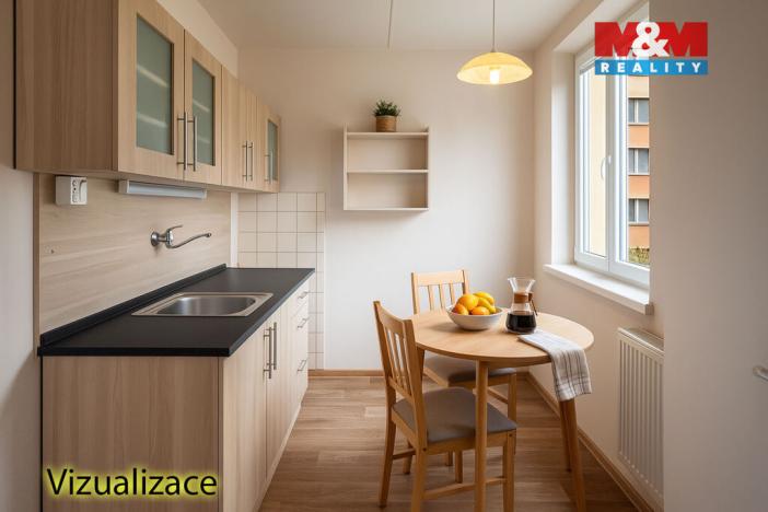 Prodej bytu 3+1, Písek - Pražské Předměstí, Na Pěníku, 65 m2