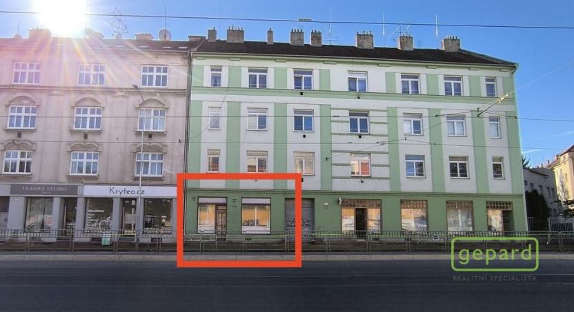 Pronájem obchodního prostoru, Brno - Zábrdovice, Zábrdovická, 57 m2