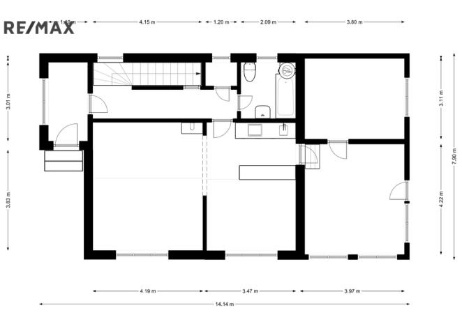 Prodej rodinného domu, Kramolna, 84 m2