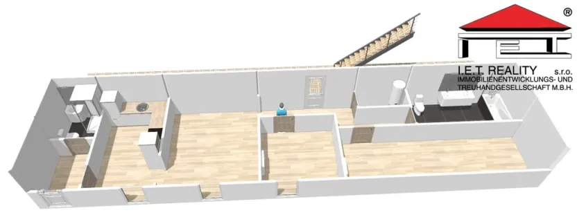 Prodej bytu 1+1, Praha - Lochkov, Cementářská, 38 m2