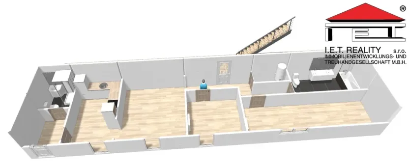 Prodej bytu 1+1, Praha - Lochkov, Cementářská, 38 m2