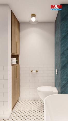 Prodej bytu 3+kk, Ostrava - Poruba, nábřeží Svazu protifašistických bojovníků, 64 m2