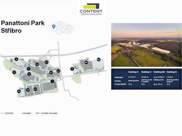 Pronájem výrobních prostor, Kostelec - Ostrov u Stříbra, 7000 m2