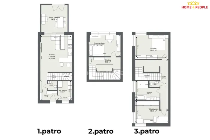 Prodej rodinného domu, Praha - Koloděje, Podzámecká, 125 m2
