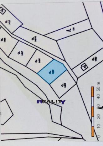 Prodej zahrady, Struhařov, 397 m2