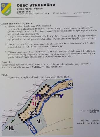 Prodej zahrady, Struhařov, 397 m2
