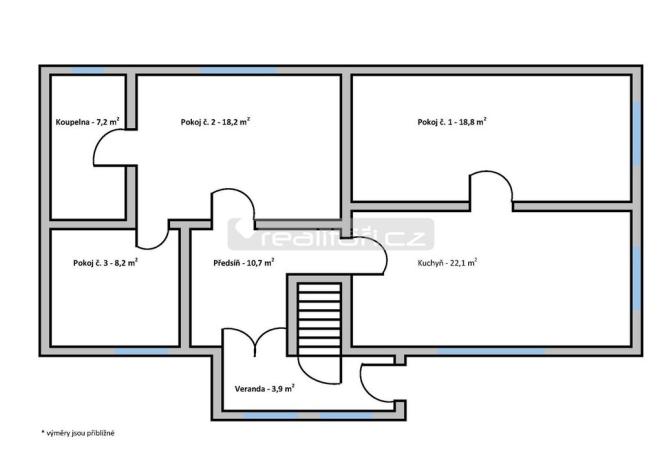 Prodej rodinného domu, Chlumy, 90 m2