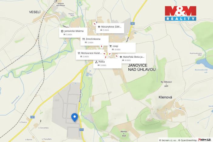 Pronájem bytu 2+kk, Janovice nad Úhlavou, Rozvojová zóna, 39 m2